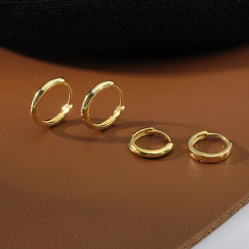 Hoop Earrings for Women Gold Silver