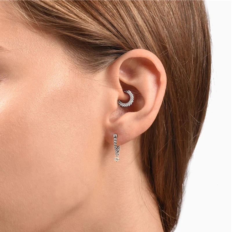 Zircon Round Nose / Cartilage Earrings