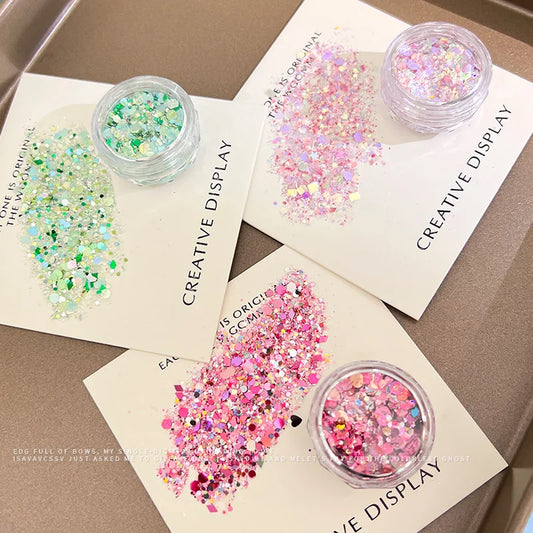 Multi-Colors Nail Glitter