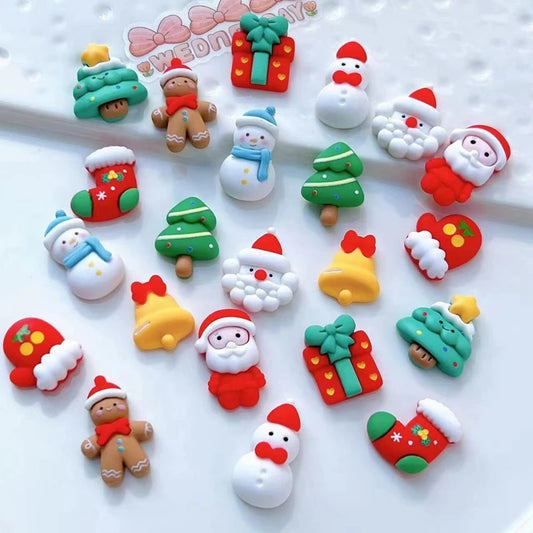 Christmas Series Nails Art Charms 3D